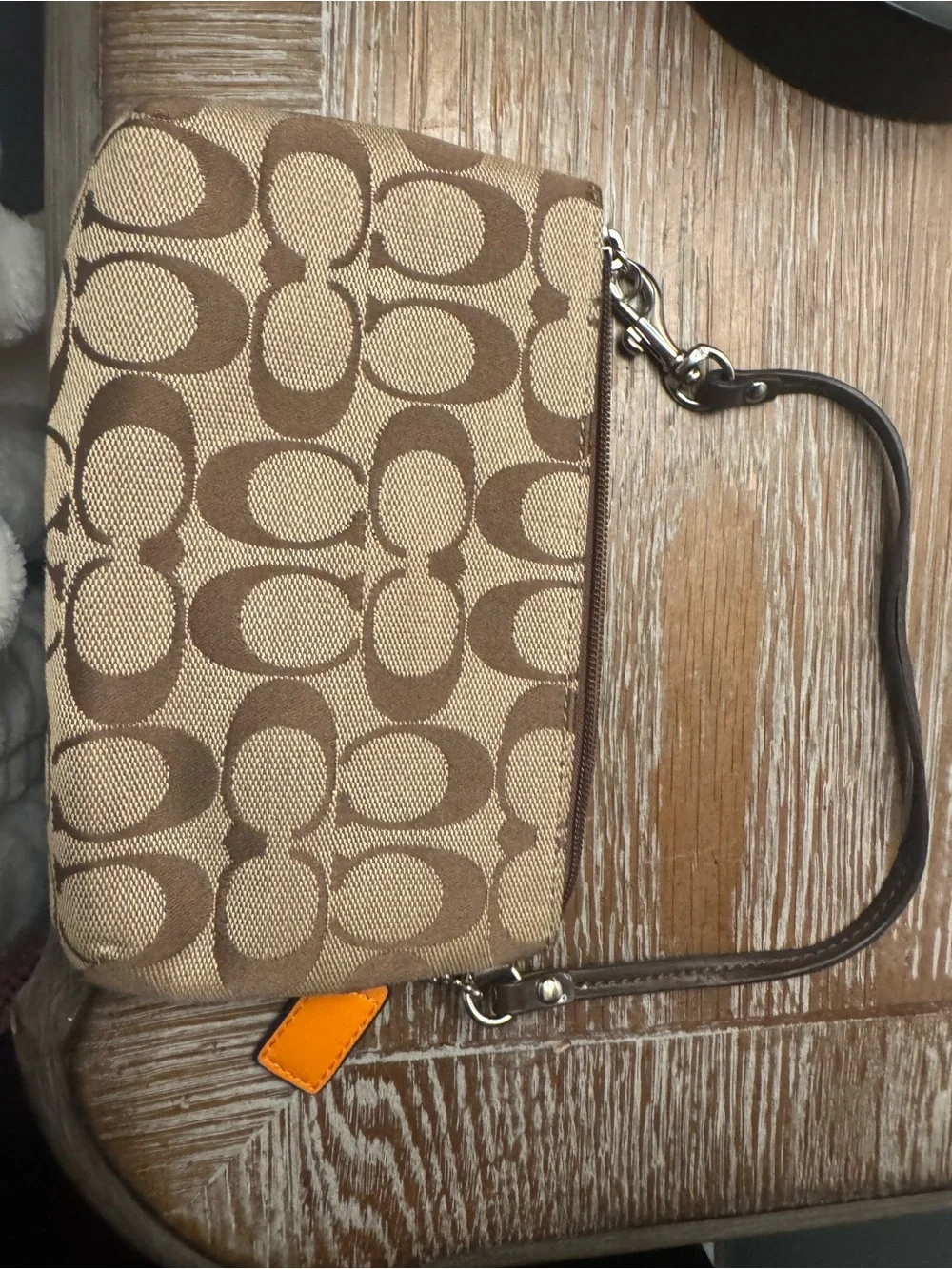 Coach classic wristlet